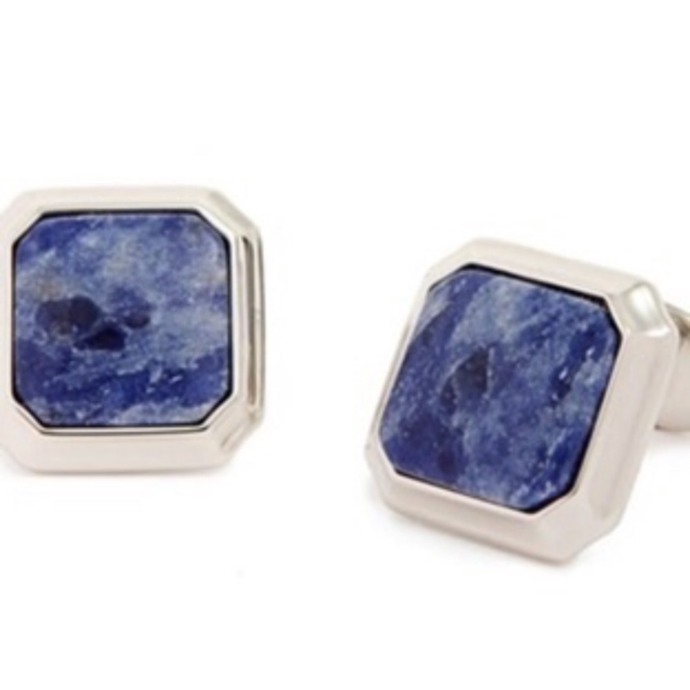 David Donahue sterling silver cuff links